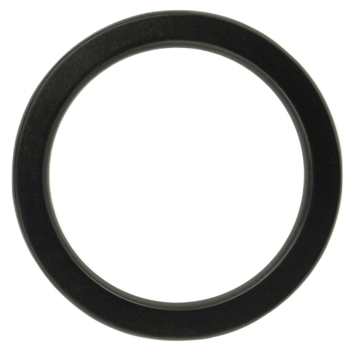 Tashandvatten van zwart hout rond 14cm