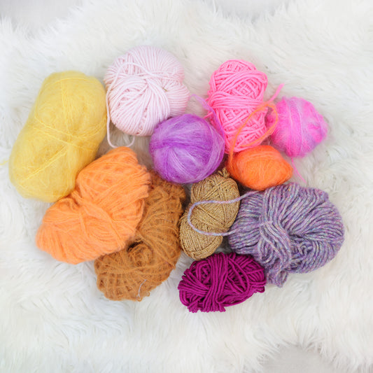 MYPZ Yarn Bundle Flowers Bloom