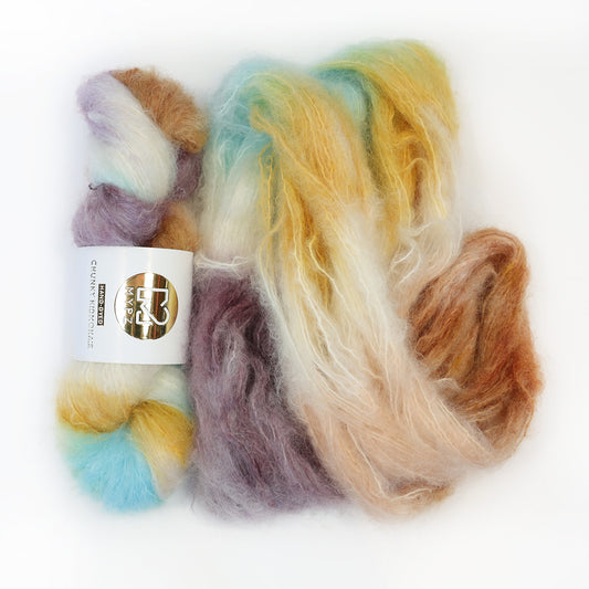 MYPZ Chunky kidmohair DK – handgeverfd Brooklyn