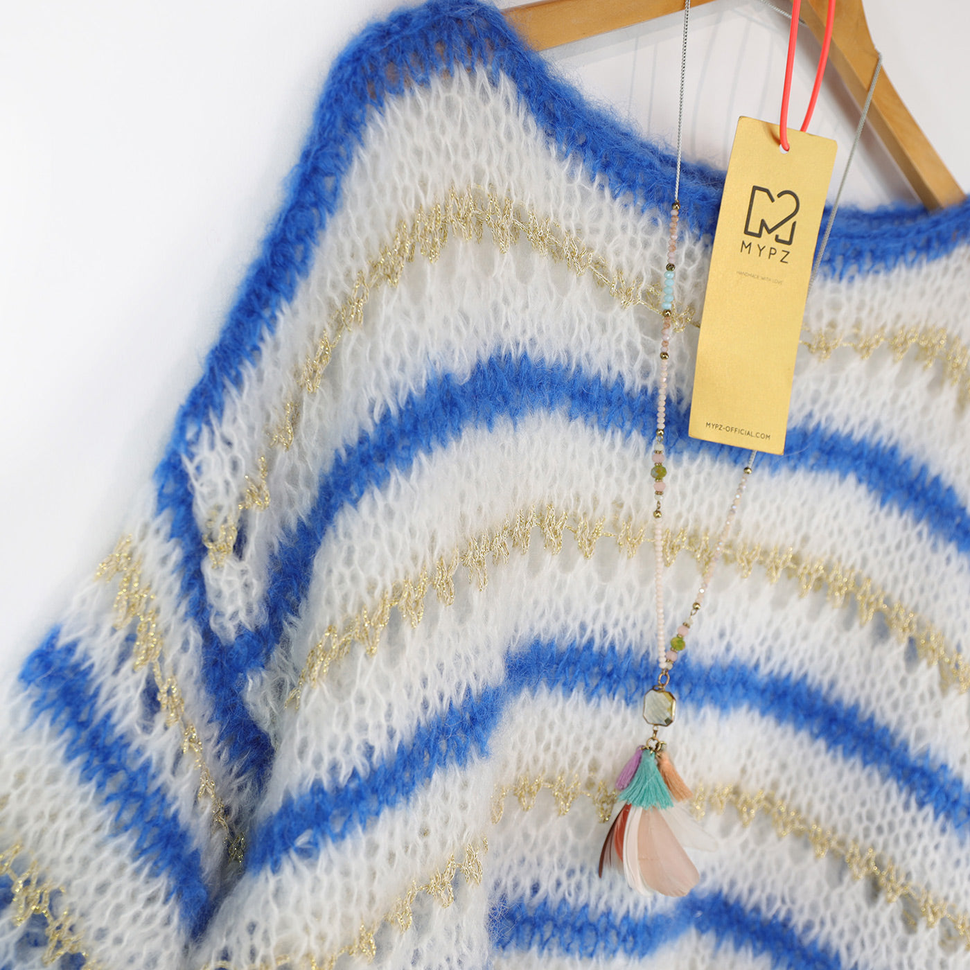 MYPZ Light Mohair top Azure
