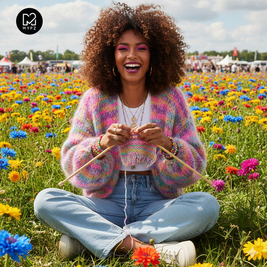 Breipakket – MYPZ Short Chunky Mohair Cardigan Maia No.15 (ENG-NL-DE)