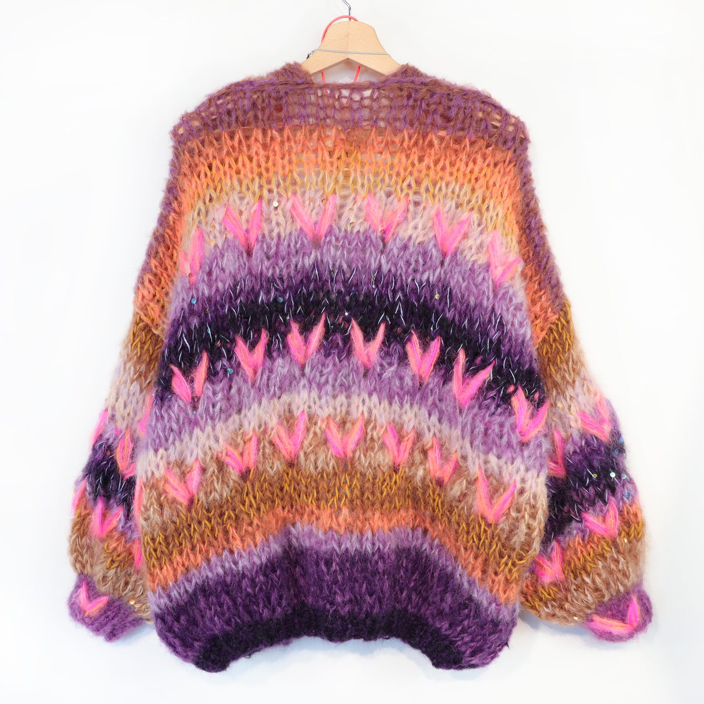 Breipakket – MYPZ Chunky Mohair Cardigan Boho Firefly No.15 (ENG-NL-DE)