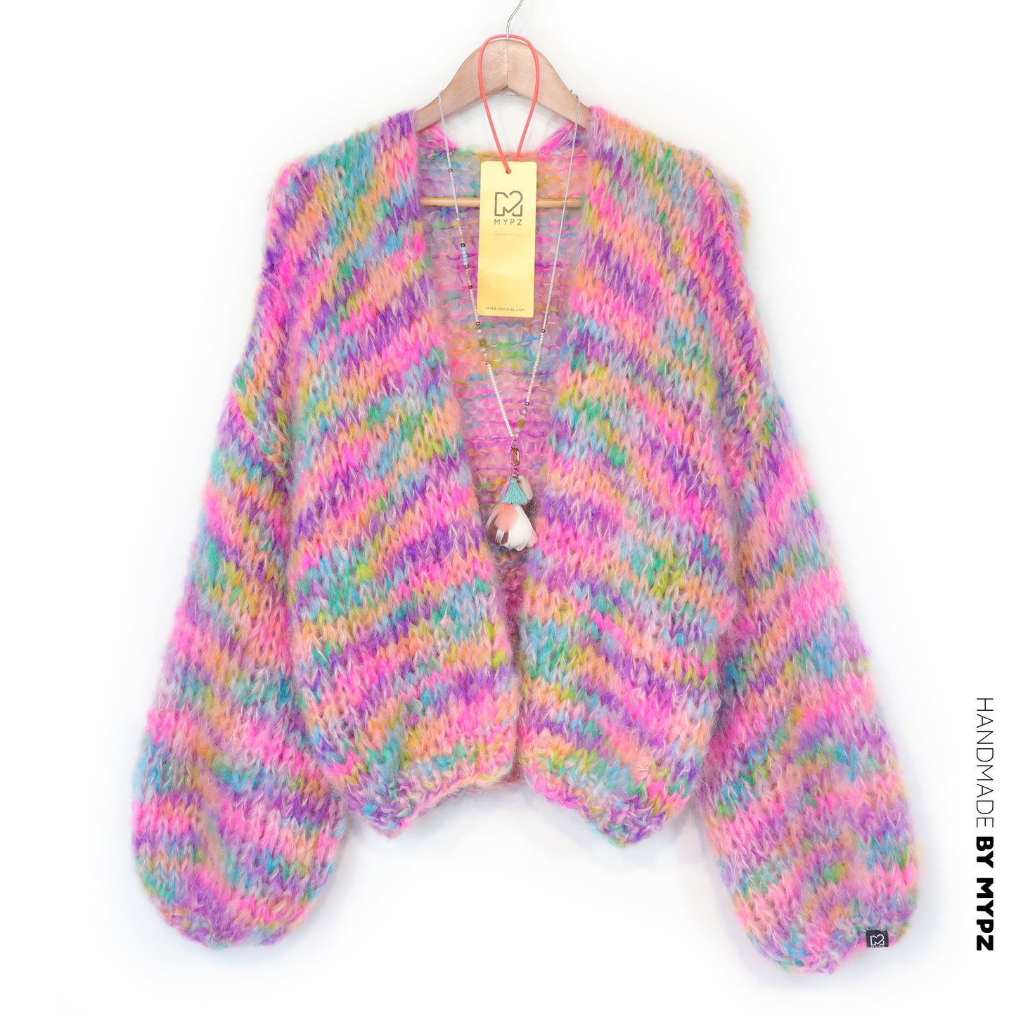 Breipakket – MYPZ Short Chunky Mohair Cardigan Maia No.15 (ENG-NL-DE)