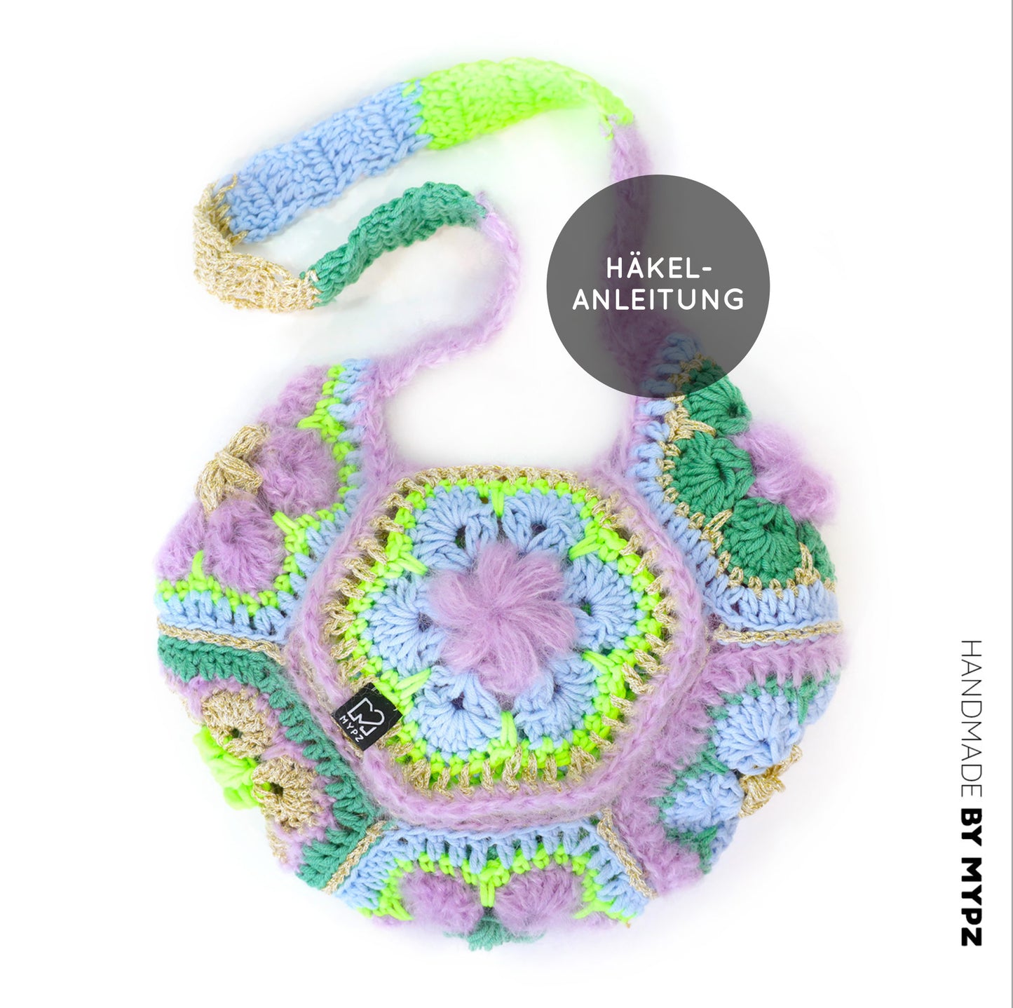Haakpatroon - MYPZ hexagon tas Cocktail (ENG-NL-DE)