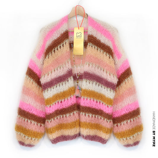 Breipakket – MYPZ Light Mohair Vest Caramel No10 (ENG-NL-DE)