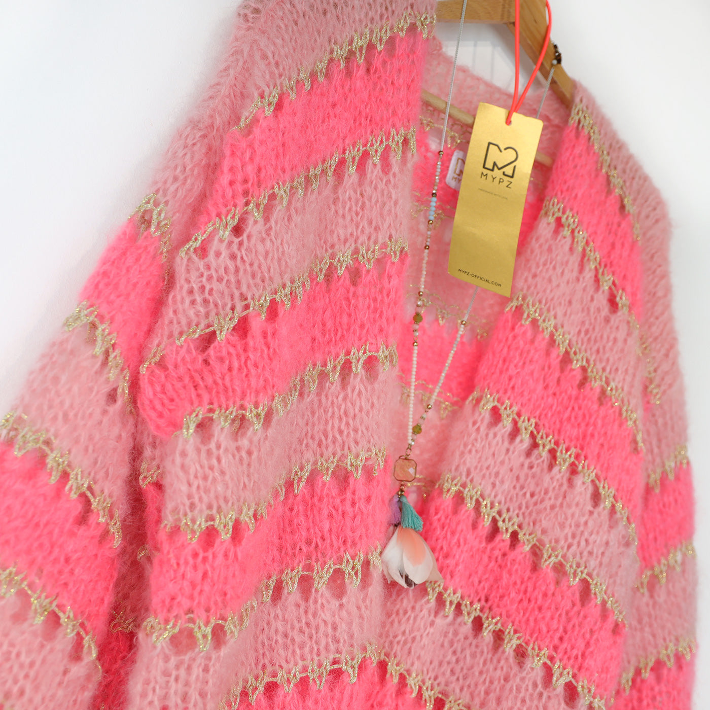 Knitting kit – MYPZ Short Light Mohair Cardigan Summerflow No10 (ENG-NL-DE-FR-ES)