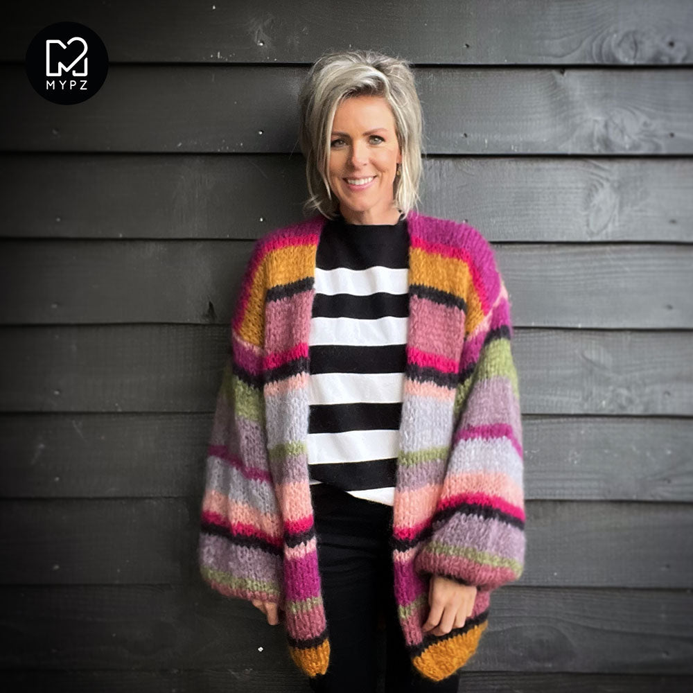 Breipakket – MYPZ Basic Light Mohair vest Willow No10 (ENG-NL)