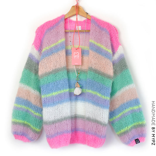 Breipakket – MYPZ Basic Light Mohair vest Helio No10 (ENG-NL)