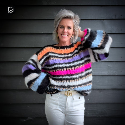 Breipatroon – MYPZ Basic Light Mohair trui Lux No10 (ENG-NL)