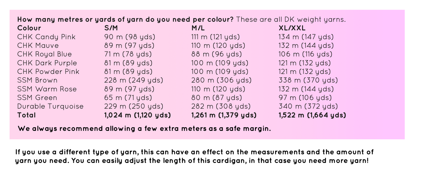 Haakpatroon - MYPZ Sprinkle Cardigan no. 5 (ENG-NL-DE)