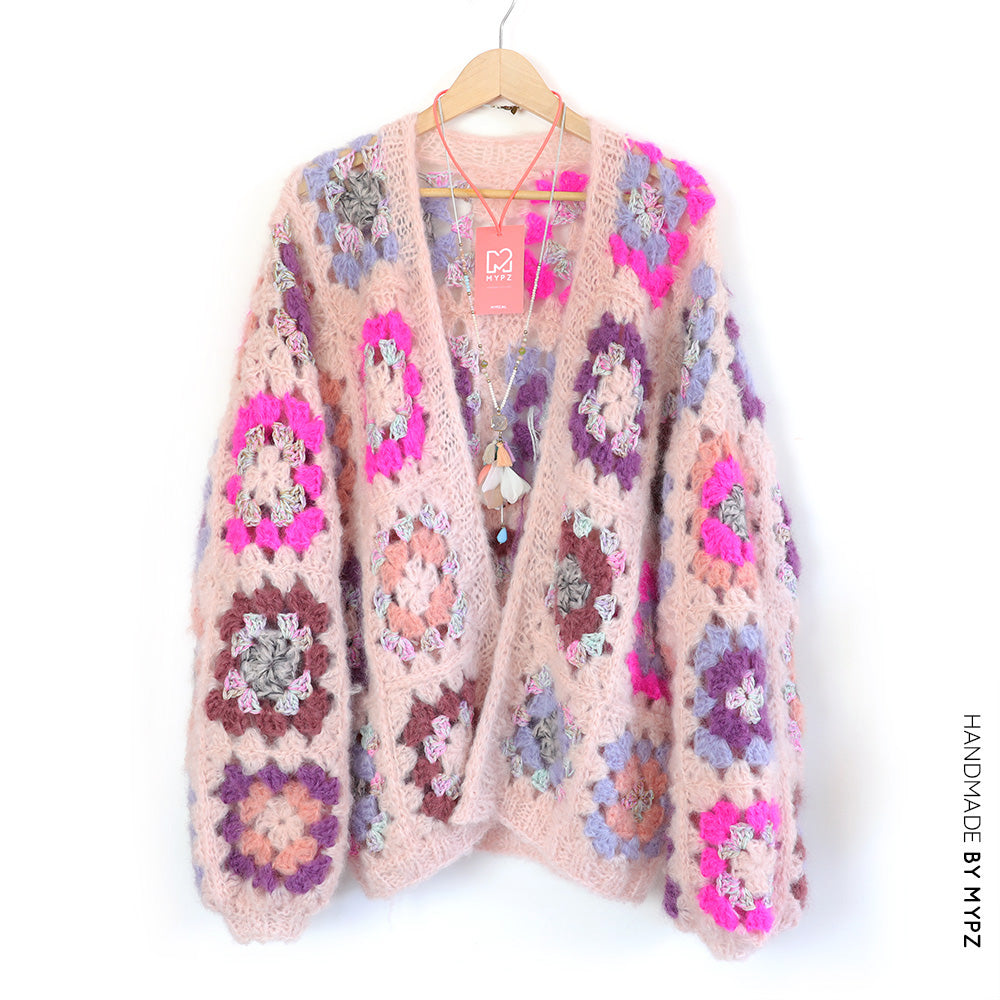 Haakpakket - MYPZ Granny square bomber vest Rosalie (ENG-NL)