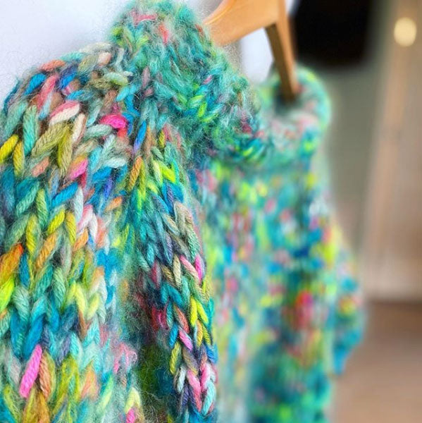 MYPZ Chunky kidmohair – hand-dyed Happy Forest