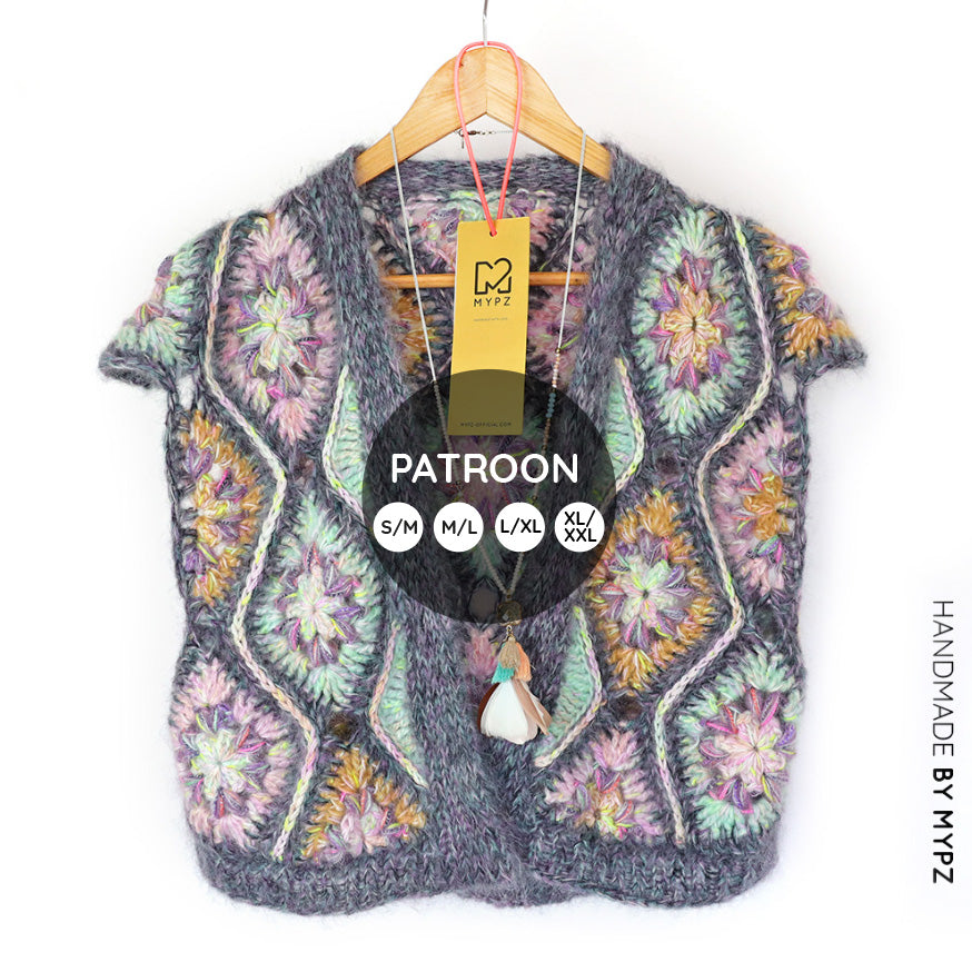 Haakpatroon - MYPZ Masterpiece Gilet Bodhi (ENG-NL)