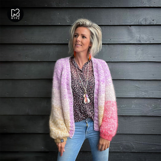 Breipatroon – MYPZ MYPZ top-down vest Fleecy No.9 (ENG-NL)