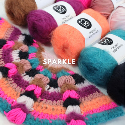 Kit de crochet - MYPZ châle bohème (ENG-NL-DE-FR-ES)