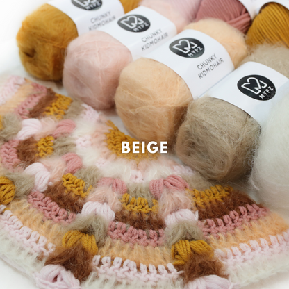 Haakpatroon - MYPZ Boho omslagdoek (ENG-NL-DE-FR-ES)