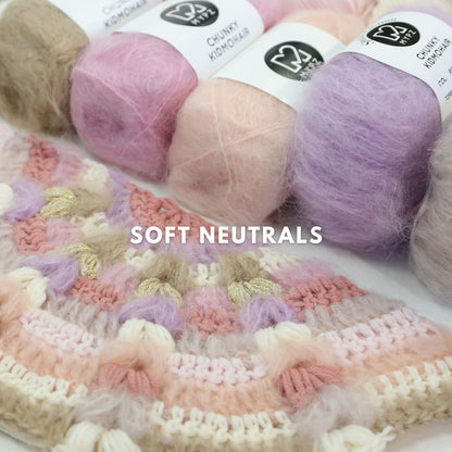 Kit de crochet - MYPZ châle bohème (ENG-NL-DE-FR-ES)