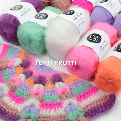 Kit de crochet - MYPZ châle bohème (ENG-NL-DE-FR-ES)