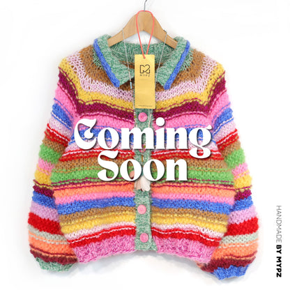 Knitting Kit – MYPZ top-down cardigan Rebel Glow No10 (ENG-NL-DE)