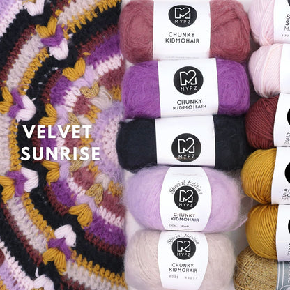 Haakpatroon - MYPZ Boho omslagdoek (ENG-NL-DE-FR-ES)