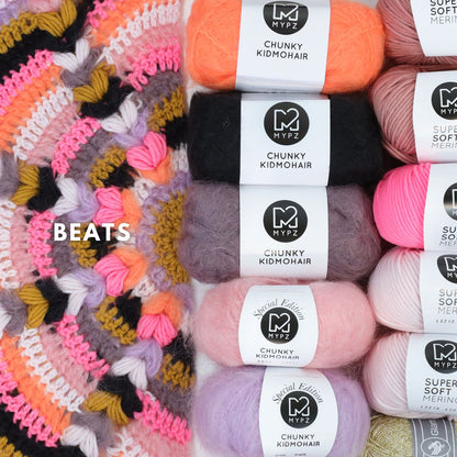 Haakpatroon - MYPZ Boho omslagdoek (ENG-NL-DE-FR-ES)