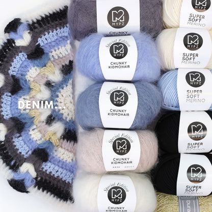 Haakpatroon - MYPZ Boho omslagdoek (ENG-NL-DE-FR-ES)