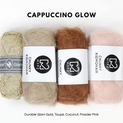 Crochet kit - MYPZ Heart bag + Diamonds bag (ENG-NL-DE-FR-ES)