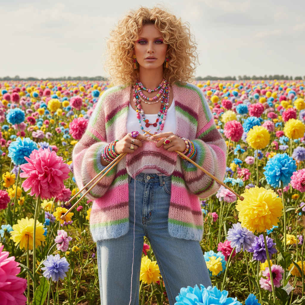 Breipakket – MYPZ Basic Light Mohair Cardigan Candy Clouds No10 (ENG-NL-DE)