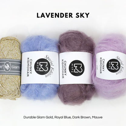 Crochet kit - MYPZ Heart bag + Diamonds bag (ENG-NL-DE-FR-ES)