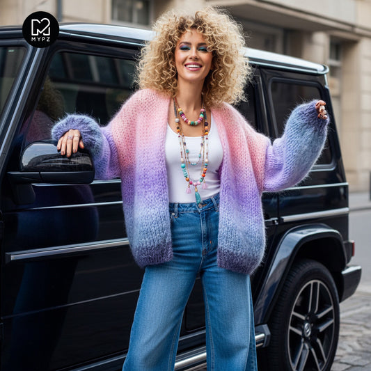 Breipatroon – MYPZ kort basic chunky vest Blue Sky No15 (ENG-NL-DE)