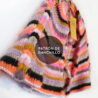 Haakpatroon - MYPZ Boho omslagdoek (ENG-NL-DE-FR-ES)