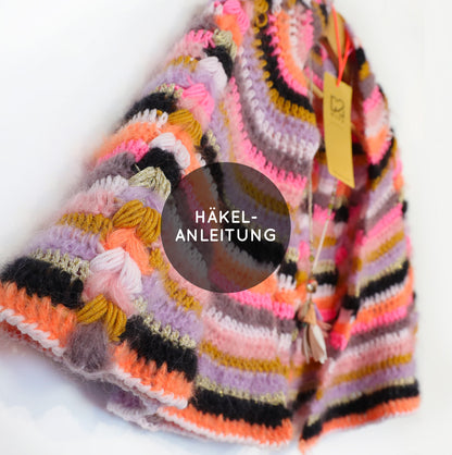 Haakpatroon - MYPZ Boho omslagdoek (ENG-NL-DE-FR-ES)