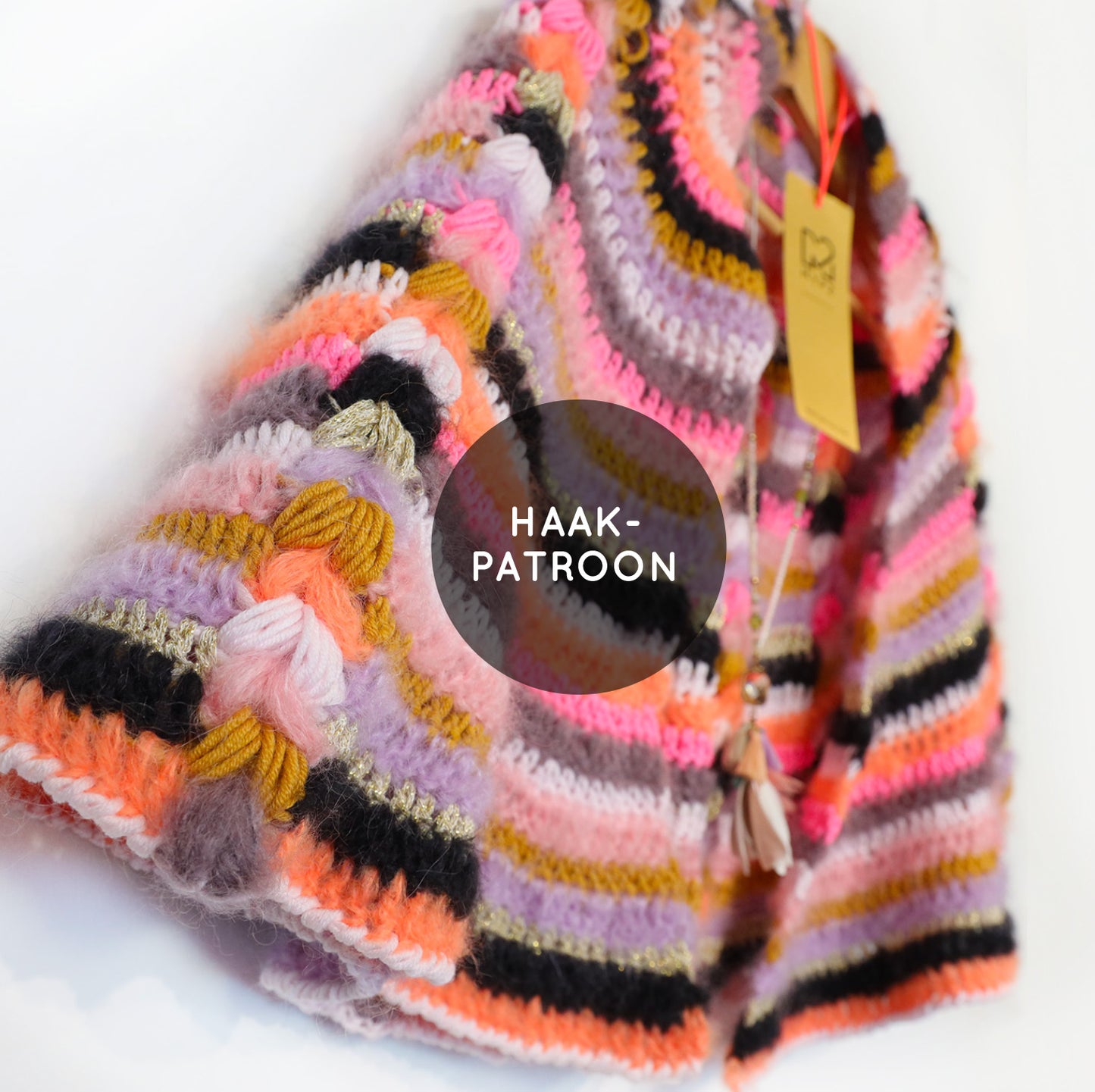 Haakpatroon - MYPZ Boho omslagdoek (ENG-NL-DE-FR-ES)