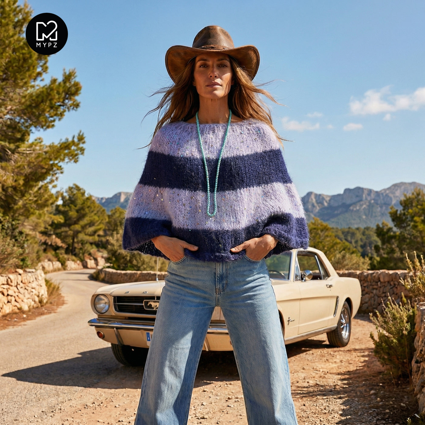 Breipatroon – MYPZ Moonlight Sparkle Cape No8 (ENG-NL-DE)