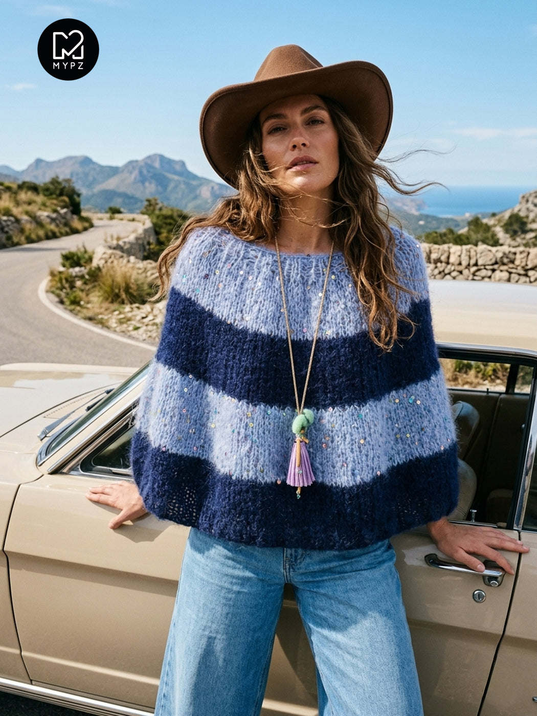 Breipatroon – MYPZ Moonlight Sparkle Cape No8 (ENG-NL-DE)