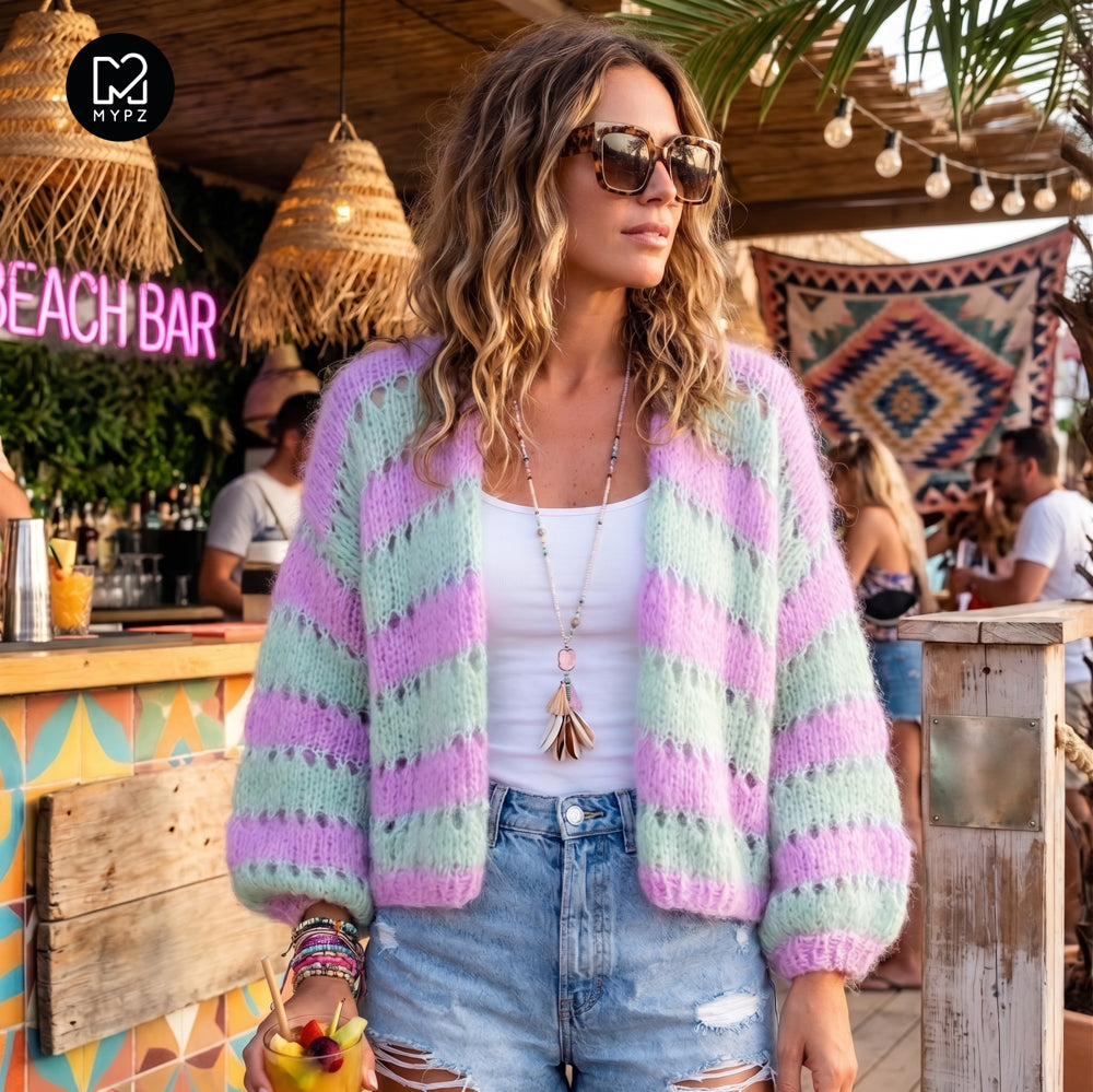 Breipakket – MYPZ Light Alpaca vest Minty Blush No10 (ENG-NL-DE)