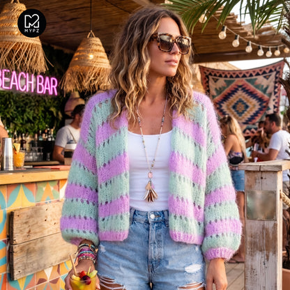 Breipakket – MYPZ Light Alpaca vest Minty Blush No10 (ENG-NL-DE)