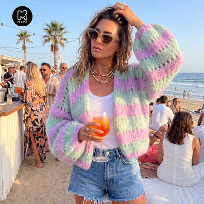 Breipakket – MYPZ Light Alpaca vest Minty Blush No10 (ENG-NL-DE)