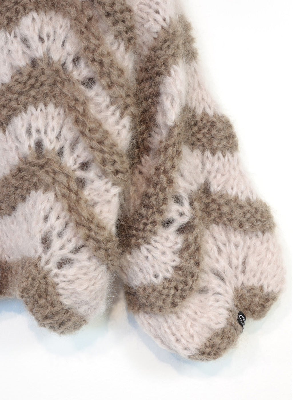 MYPZ kort chunky-mohairvest Stonies Wave