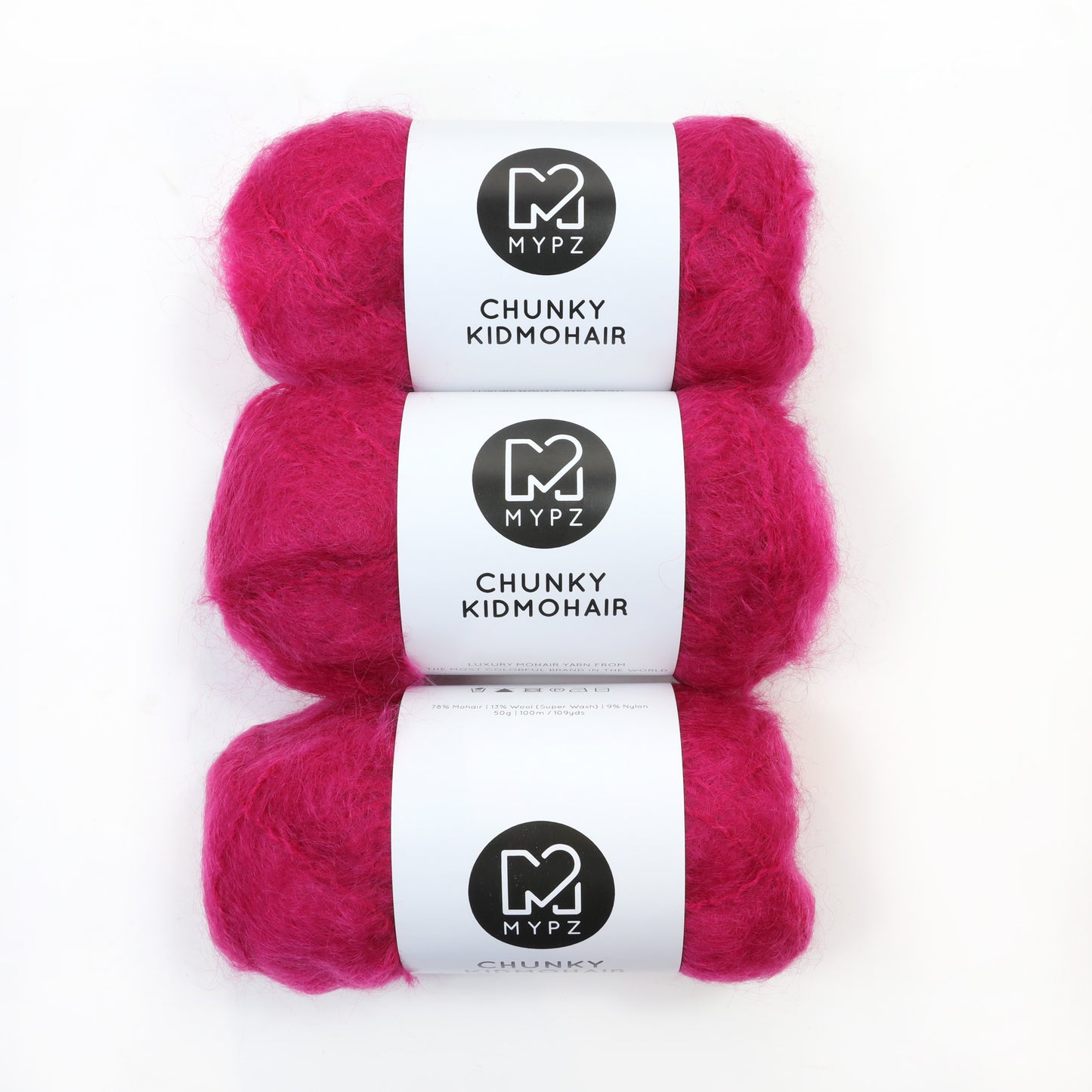 MYPZ Chunky Kidmohair DK – Poppy Red