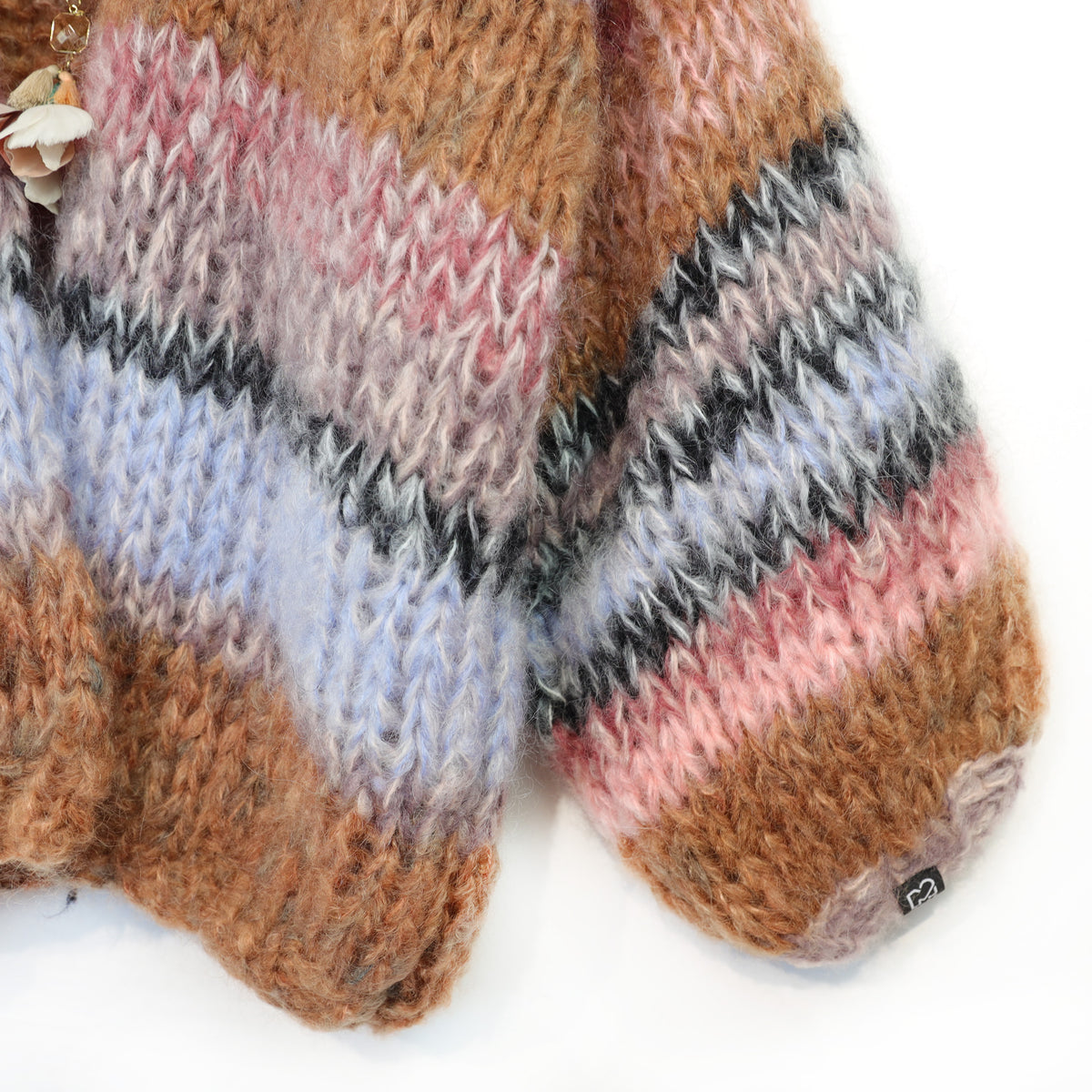 Breipatroon – MYPZ Chunky Mohair-vest Walnoot nr.15 (ENG-DE-NL-ES-FR-IT-DA-SV-NO)
