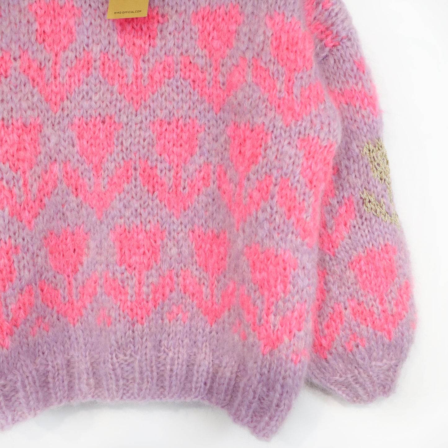 Breipatroon – MYPZ Chunky Mohair Pullover Coral Tulips No.9 (ENG-NL-DE)