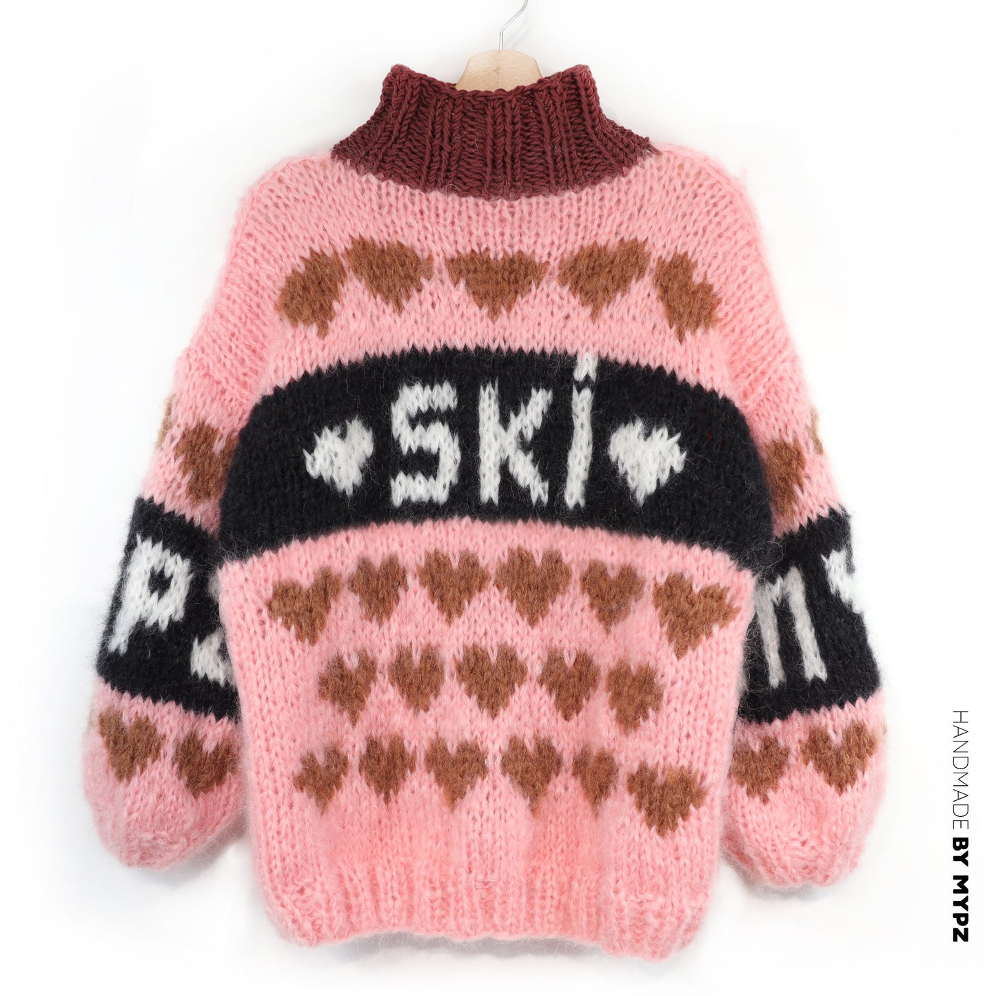 Breipakket – MYPZ Chunky Mohair trui Sugar Slopes No.9 (ENG-NL-DE)