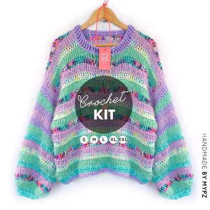 Haakpakket – MYPZ Chunky trui Archie (ENG-NL)