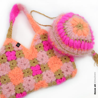 Crochet pattern - MYPZ Diamonds bag (ENG-NL-DE-FR-ES)