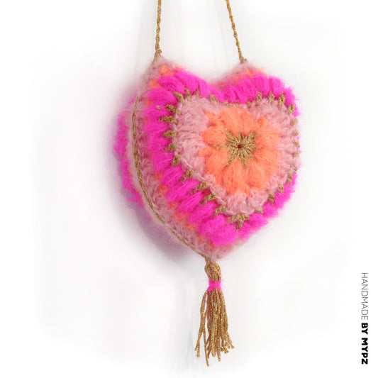 Kit de crochet - Sac cœur MYPZ + Sac diamants (ENG-NL-DE-FR-ES)