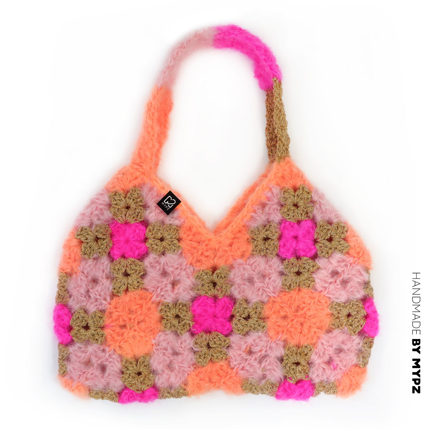 Crochet pattern - MYPZ Diamonds bag (ENG-NL-DE-FR-ES)