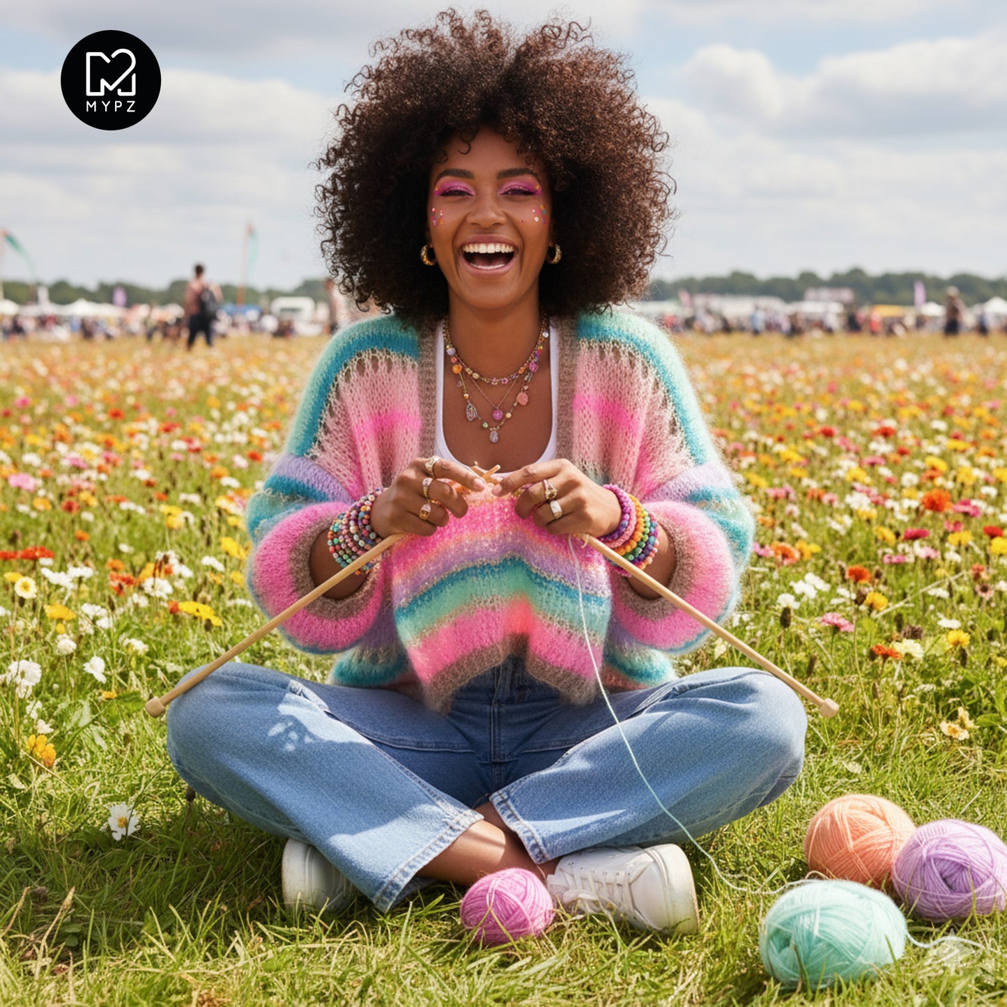 Knit pattern – MYPZ Light Mohair Cardigan Faby No10 (ENG-NL-DE)