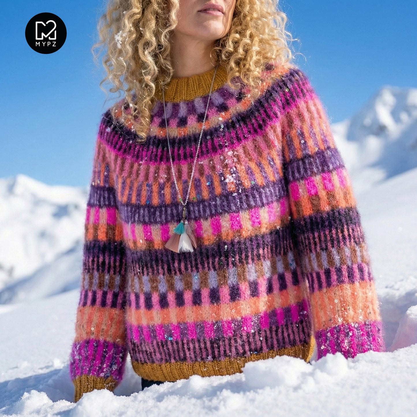 Breipatroon – MYPZ top-down sweater Boho Firefly No6 (ENG-NL-DE)