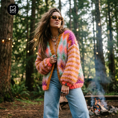 Veste Flora en mohair épais MYPZ